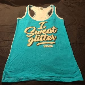 Zumba instructor racerback tank